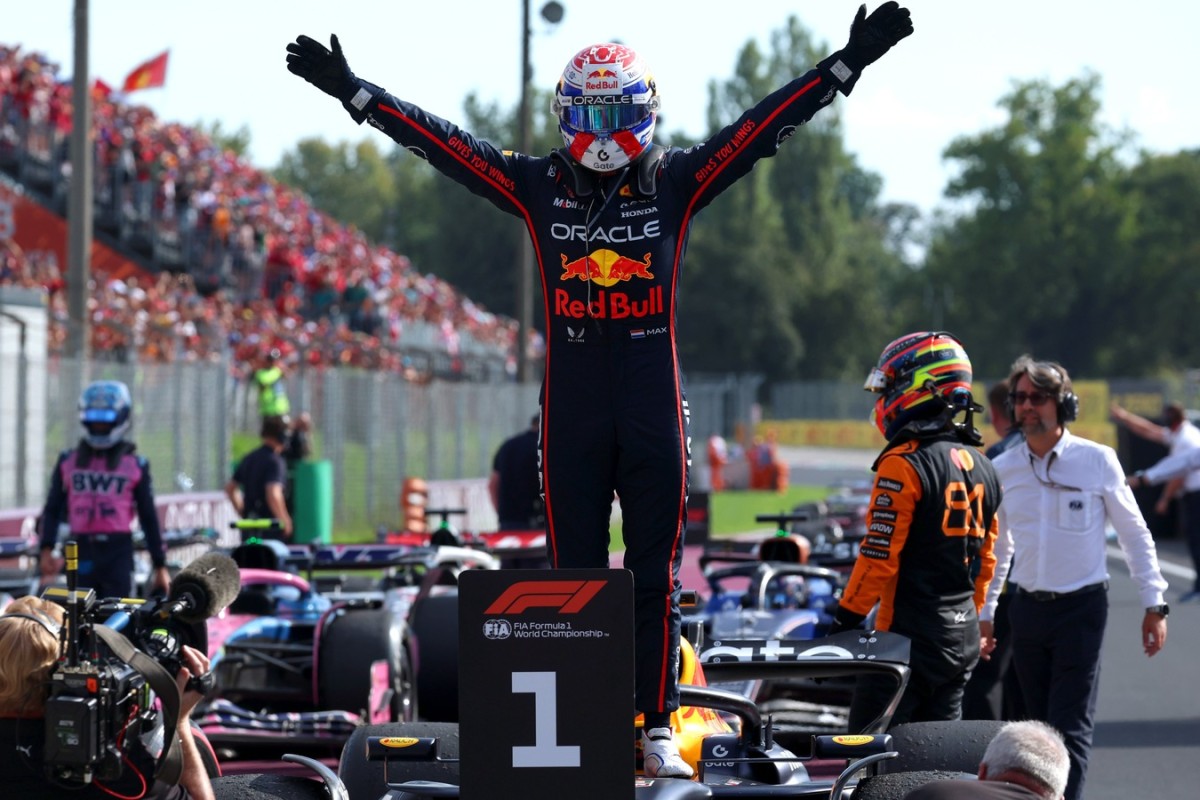 Verstappen a győzelme után: Az elején peches voltam, utána szárnyaltunk!